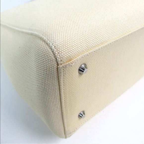 Authentic Dior Lady Dior Tortoise handle canvas BG - Picture 9 of 12